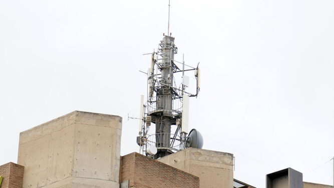 Imagen de archivo de una red de telecomunicaciones.