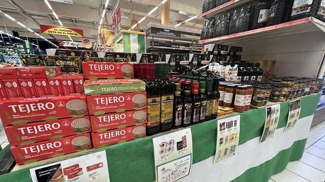 Los productos alimenticios de Granada tendrán mayor promoción dentro de la cadena de hipermercados Alcampo