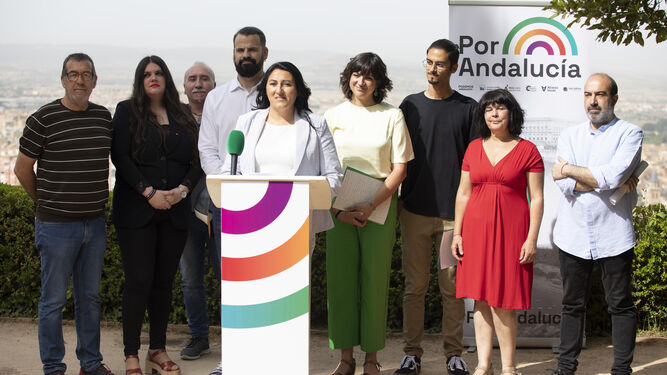 Imagen de la presentación de 'Por Andalucía' en Granada