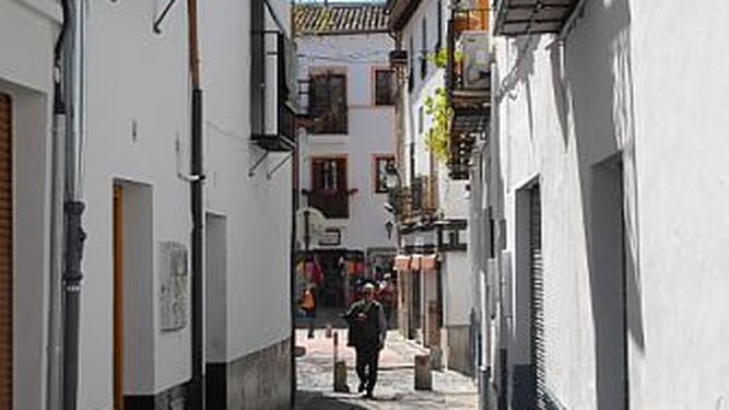 Parte de la calle Agua de Granada, en una imagen de archivo.