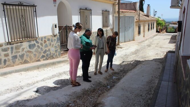 El PFEA inyecta más de 440.000 euros en Darro para el arreglo de varias calles
