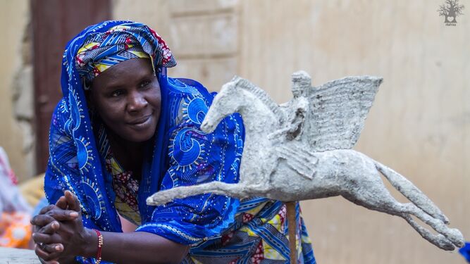 ‘Gouna Tiere', proyecto de reciclaje en Malí, recibe el premio de 'Tierra de Mujeres'