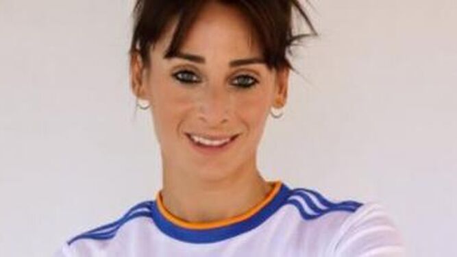 La granadina Esther González, con la camiseta del Real Madrid, su actual equipo