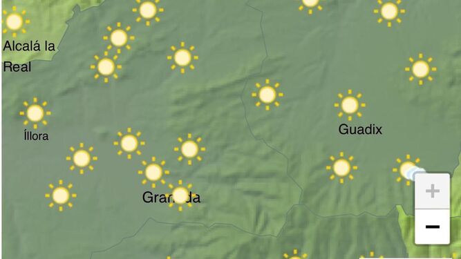 Tiempo en Granada | La provincia parece firmar una tregua con las temperaturas