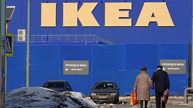 Una tienda Ikea en Moscú
