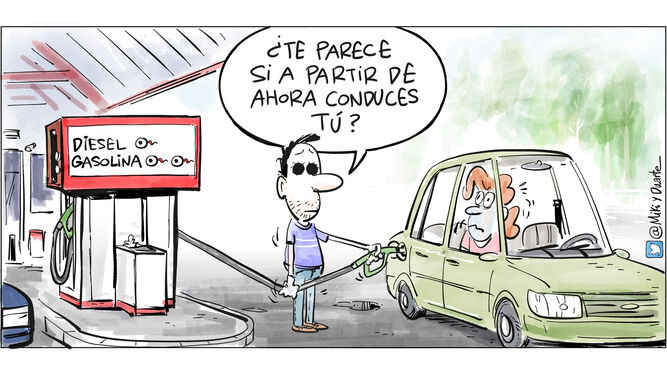 El precio de la gasolina