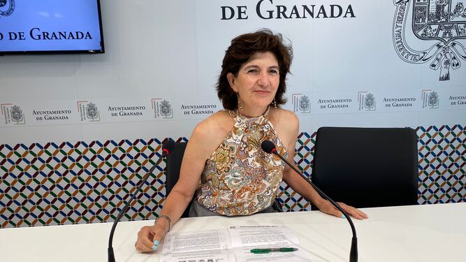 La concejal de UP en el Ayuntamiento, Elisa Cabrerizo