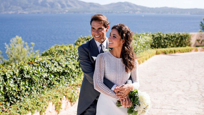 Rafa Nadal y Xisca Perelló se casaron el 19 de octubre de 2019 en el castillo privado de Sa Fortalesa.