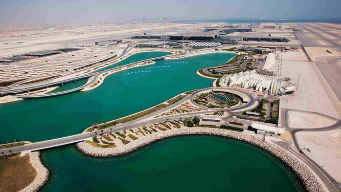 El aeropuerto internacional de Hamad en Doha, obra emblemática de Ferrovial.
