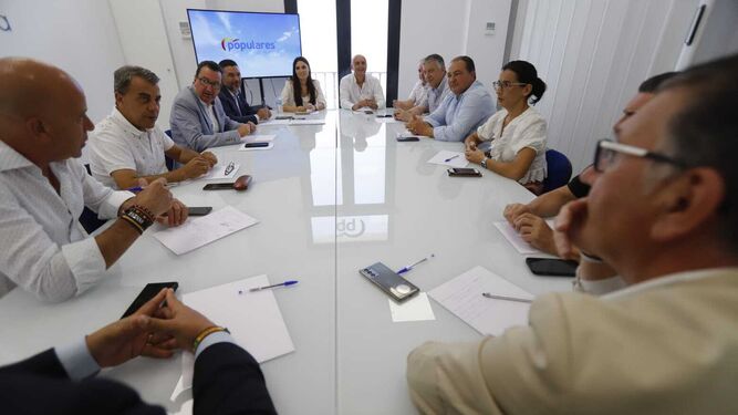 Comité de Alcaldes del PP en el inicio del curso político.