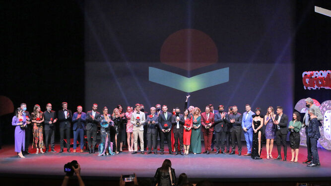 Foto de familia de la última gala de los Premios Círculo Rojo.