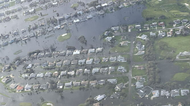 Imagen aérea de Fort Myers.