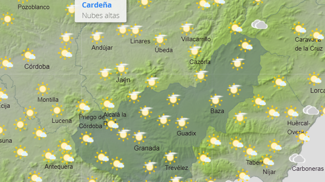 Tiempo en Granada | La calima vuelve a la provincia
