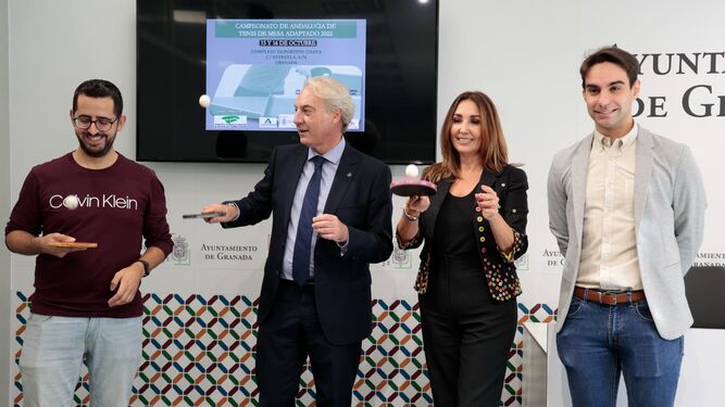 Granada acogerá el fin de semana el Campeonato de Andalucía de Tenis de Mesa Adaptado