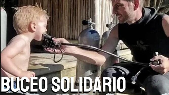 Organizan una inmersión solidaria en la Costa de Granada para recaudar fondos para Oliver
