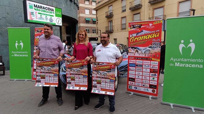 Uno de los tramos del Rally Ciudad de Granada pasará por Maracena, donde ya fue presentado.