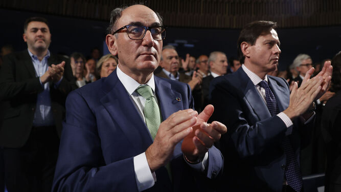 Ignacio Sánchez Galán, presidente de Iberdrola, el pasado domingo en un acto de homenaje al economista Emilio Ontiveros.