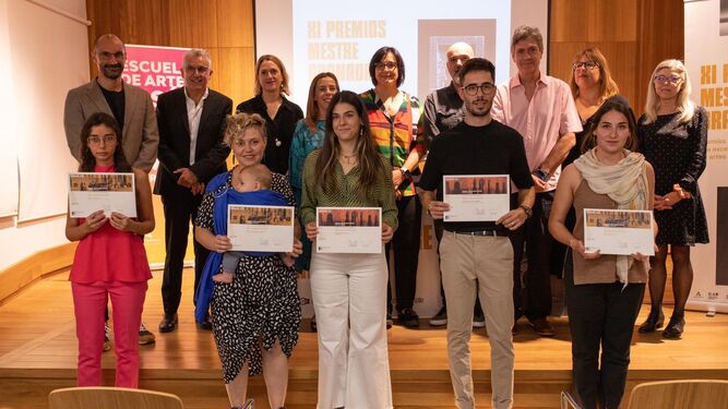 Imagen de la entrega de los Premios Mestre celebrada en Granada