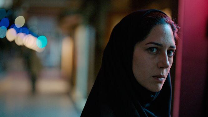 Zar Amir-Ebrahimi, ganadora en Cannes por su papel en el filme.