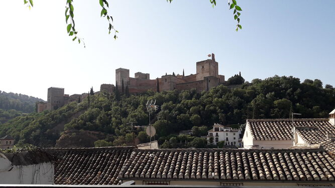 La Alhambra de Granada vista desde el Albaicín en una imagen de archivo