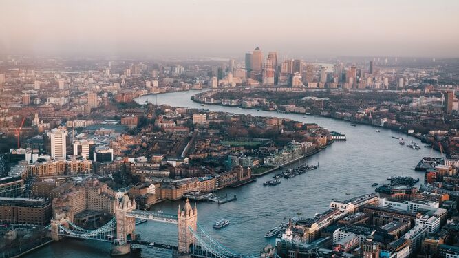 Vista panorámica de Londres