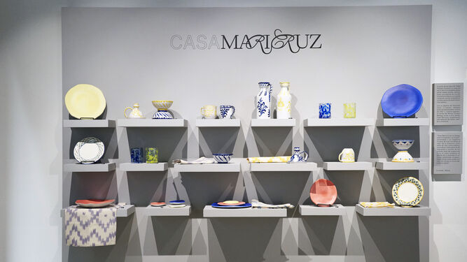Imagen cedida por el Museo Picasso Málaga de las piezas de Casa Maricruz.
