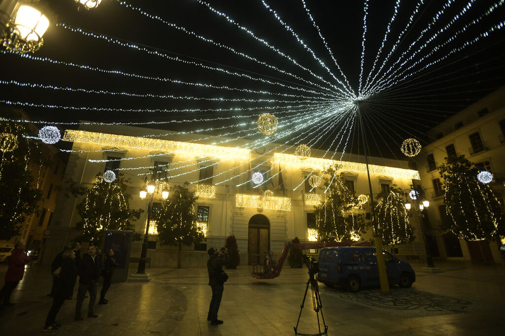 Estas son las luces de Navidad del Centro de Granada, calle por calle