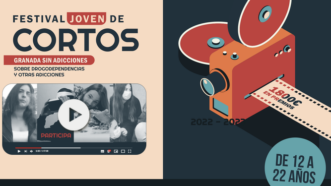 Llega a Granada un festival cortometrajes contra la adicción a las drogas
