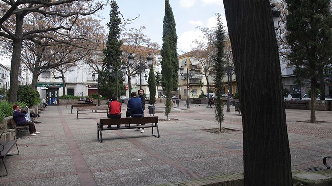 Imagen de archivo de una plaza en el barrio de La Chana