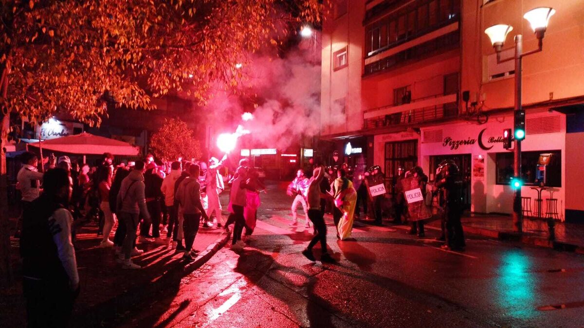 VÍDEO | La afición de Marruecos celebra en Granada el pase a cuartos en el Mundial de Qatar ante España