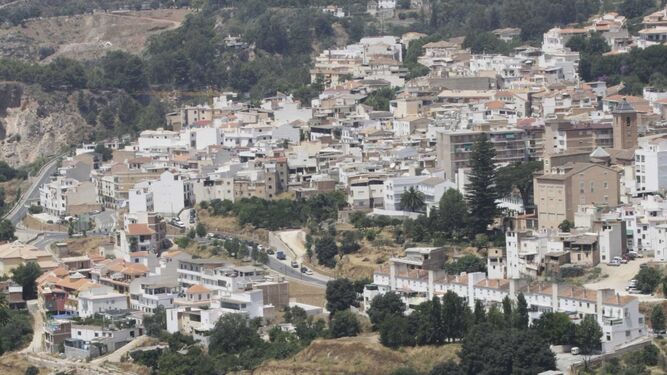 Imagen de archivo del municipio de Lanjarón, en la Alpujarra granadina.