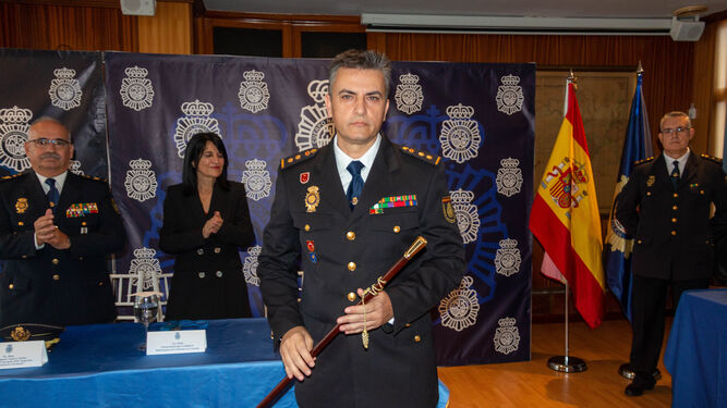 José Luis Delgado, toma posesión como nuevo jefe de la Policía Nacional de Motril