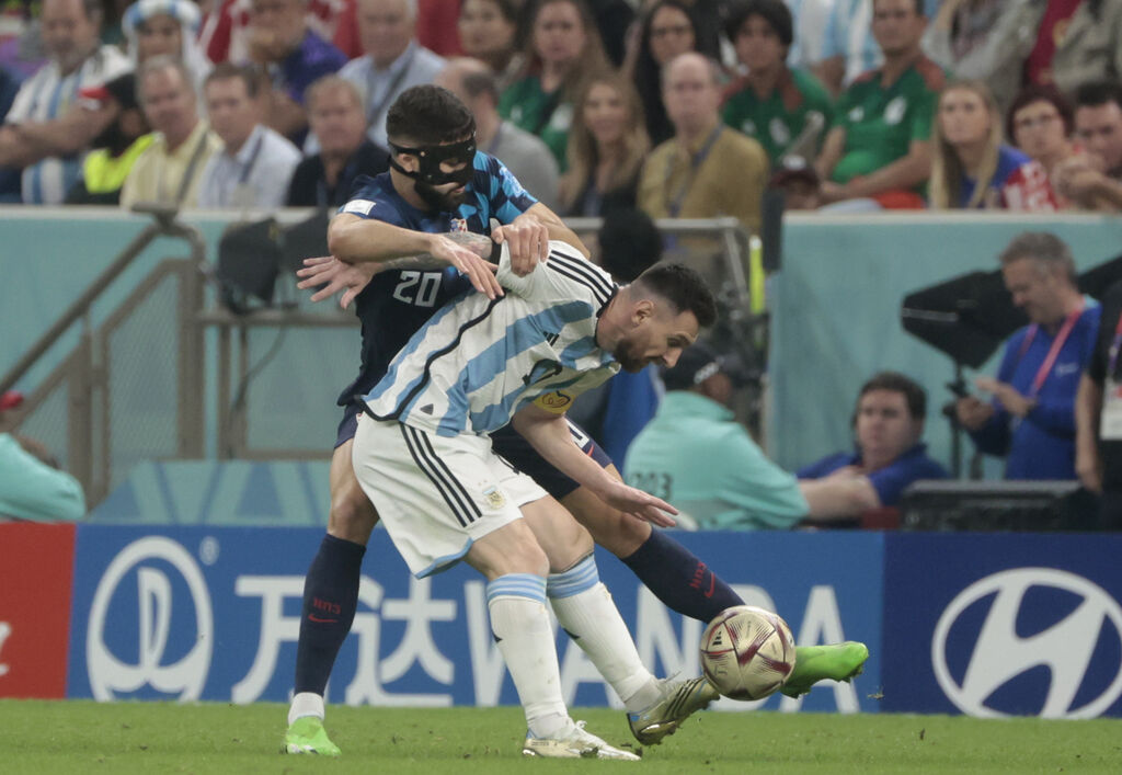 Las fotos de Messi contra Croacia