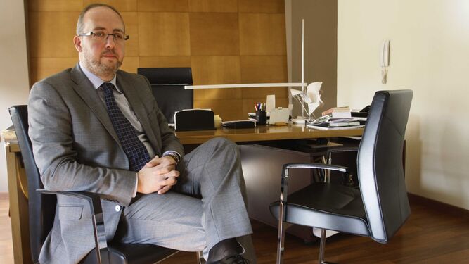 Jesús Huertas, en su despacho, en una imagen de archivo.