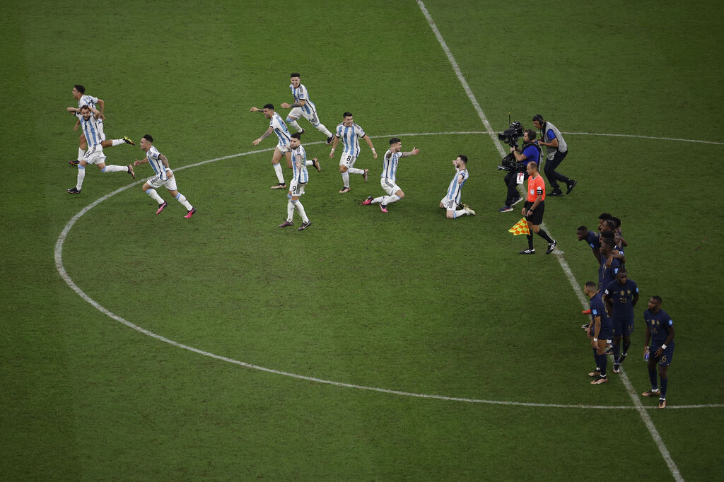 Fotos de la final: Argentina-Francia
