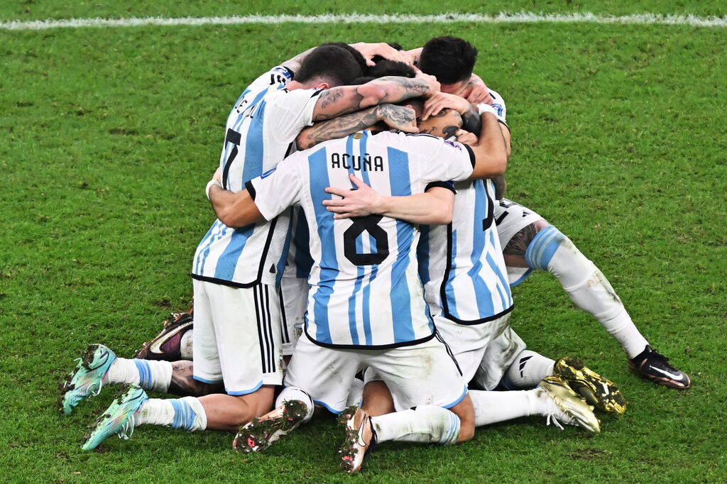 Fotos de la final: Argentina-Francia
