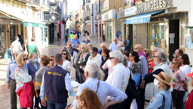 Turistas en Huelva