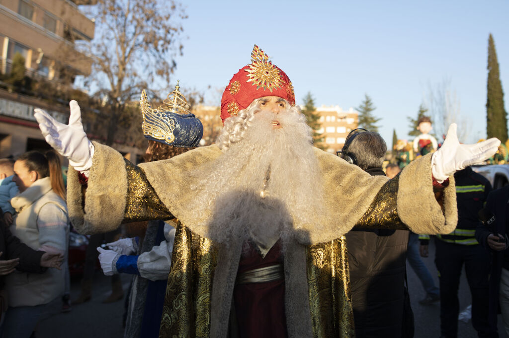 La cabalgata de los Reyes Magos de Granada, en im&aacute;genes