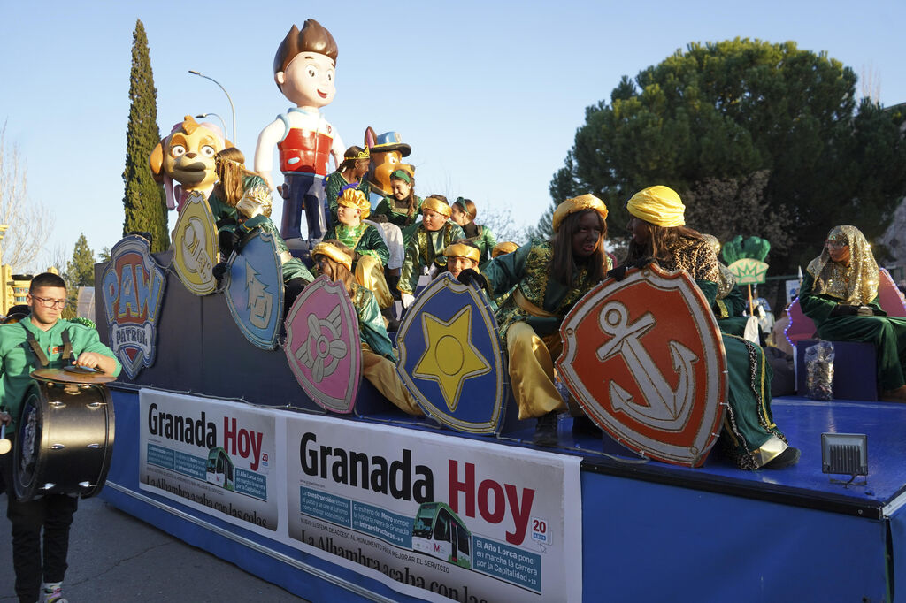 La cabalgata de los Reyes Magos de Granada, en im&aacute;genes