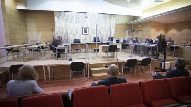 Imagen de archivo del comienzo del juicio por el caso  Nazari