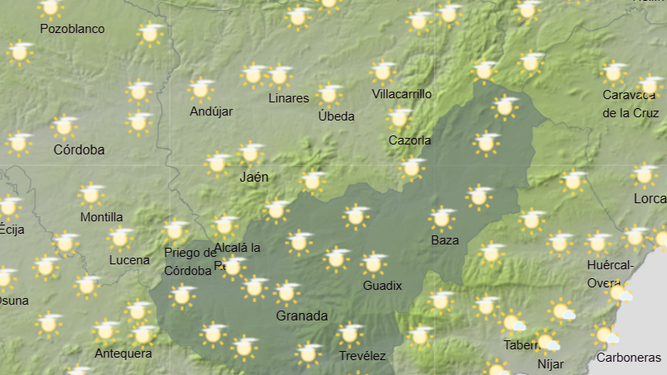 Tiempo en Granada |  Cielos despejados, heladas y nieblas en la provincia para este viernes