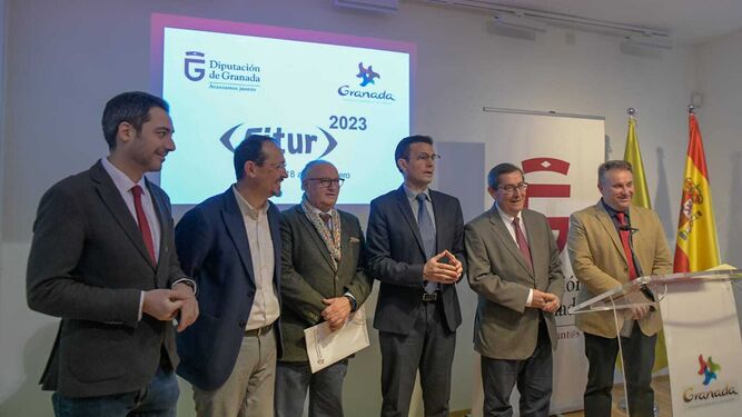 Eduardo Castillo, Fernando Egea, Gregorio García, Paco Cuenca, José Entrena y Enrique Medina