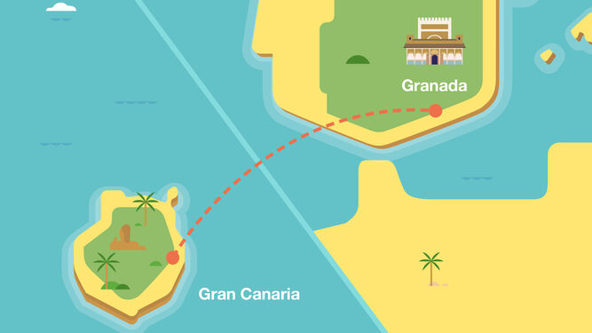 Binter operará dos vuelos semanales entre Granada y Gran Canaria antes de Semana Santa