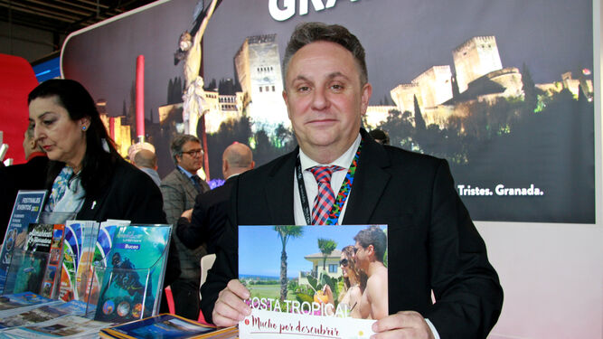 Enrique Medina, diputado de Turismo presentado el Plan de la Costa Tropical.