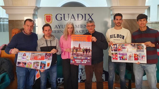 La presentación de la prueba tuvo lugar en el Ayuntamiento de Guadix.