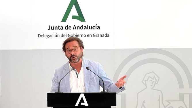 El delegado de Gobierno de la Junta en Granada, Antonio Granados