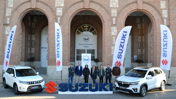 Suzuki eleva a 5,5 toneladas la aportación a la Fundación Banco de Alimentos de Madrid gracias a las redes sociales