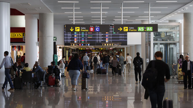 Imagen de archivo del Aeropuerto de Sevilla.