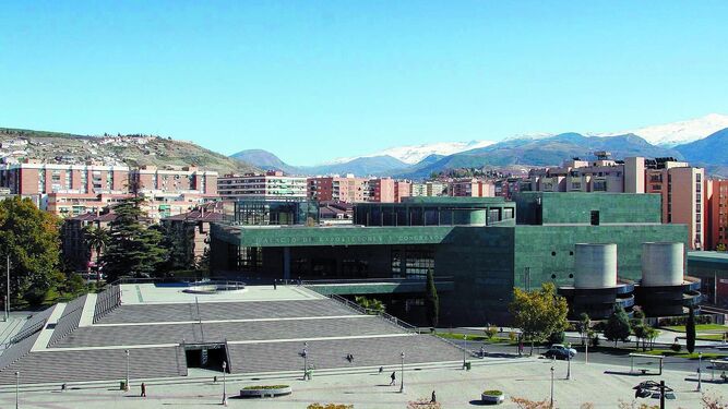 Imagen exterior del Palacio de Congresos de Granada.