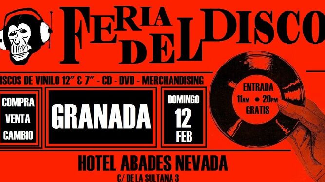 Siente nostalgia musical gracias a  la Feria del disco d Granada